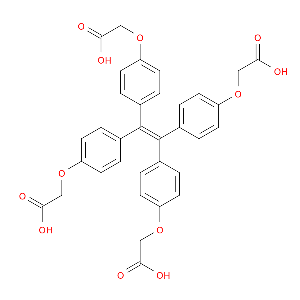 2,2',2'',2'''-((Ethene-1,1,2,2-tetrayltetrakis(benzene-4,1-diyl))tetrakis(oxy))tetraacetic acid