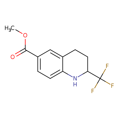 6-Quinolinecarboxylic acid, 1,2,3,4-tetrahydro-2-(trifluoromethyl)-, methyl ester