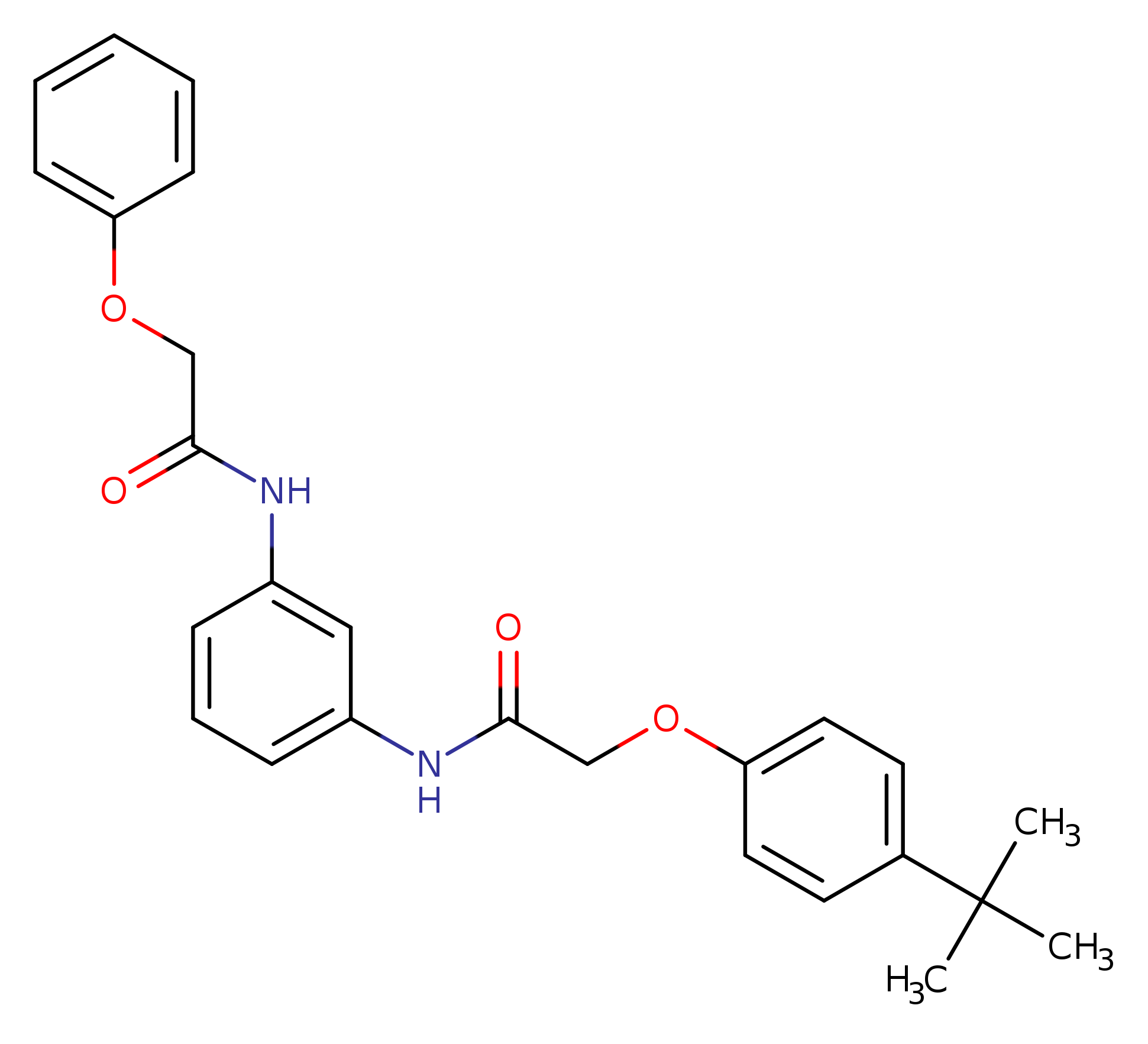 2-(4-tert-butylphenoxy)-N-{3-[(phenoxyacetyl)amino]phenyl}acetamide