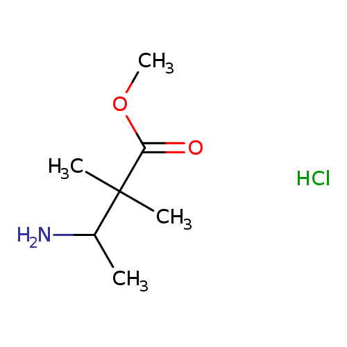 methyl 3-amino-2,2-dimethylbutanoate hydrochloride