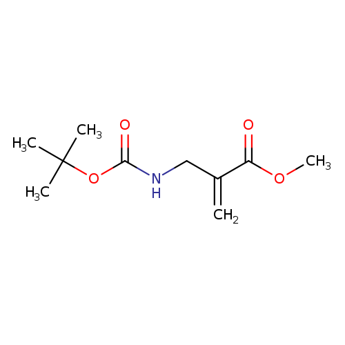 2-Propenoicacid,2-[[[(1,1-dimethylethoxy)carbonyl]amino]methyl]-,methyl