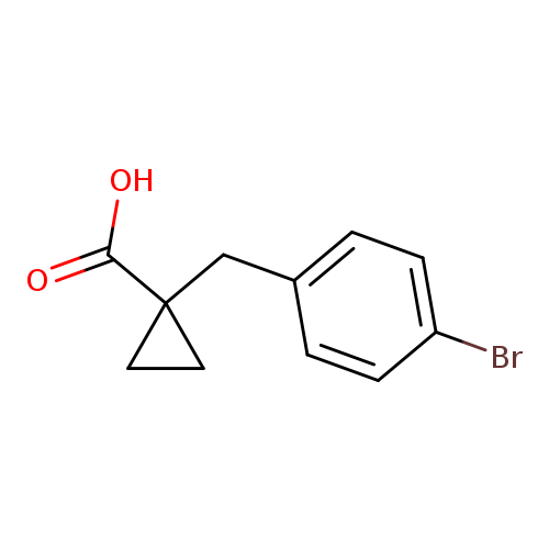 1-[(4-BROMOPHENYL)METHYL]-CYCLOPROPANECARBOXYLIC ACID