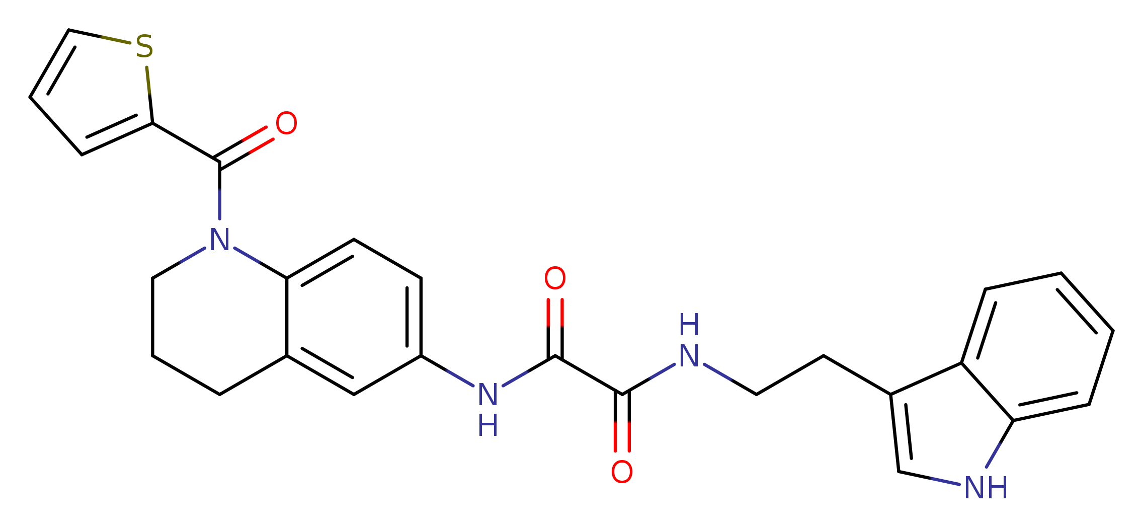 N-[2-(1H-indol-3-yl)ethyl]-N'-[1-(thiophene-2-carbonyl)-1,2,3,4-tetrahydroquinolin-6-yl]ethanediamide