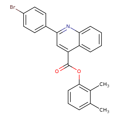 2,3-dimethylphenyl 2-(4-bromophenyl)-4-quinolinecarboxylate
