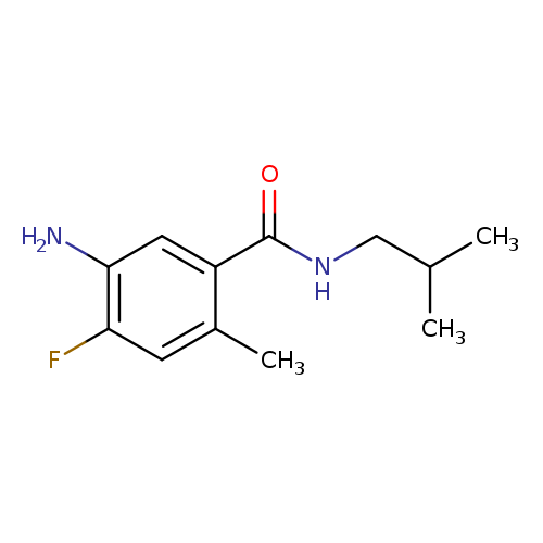 5-Amino-4-fluoro-n-isobutyl-2-methyl-benzamide