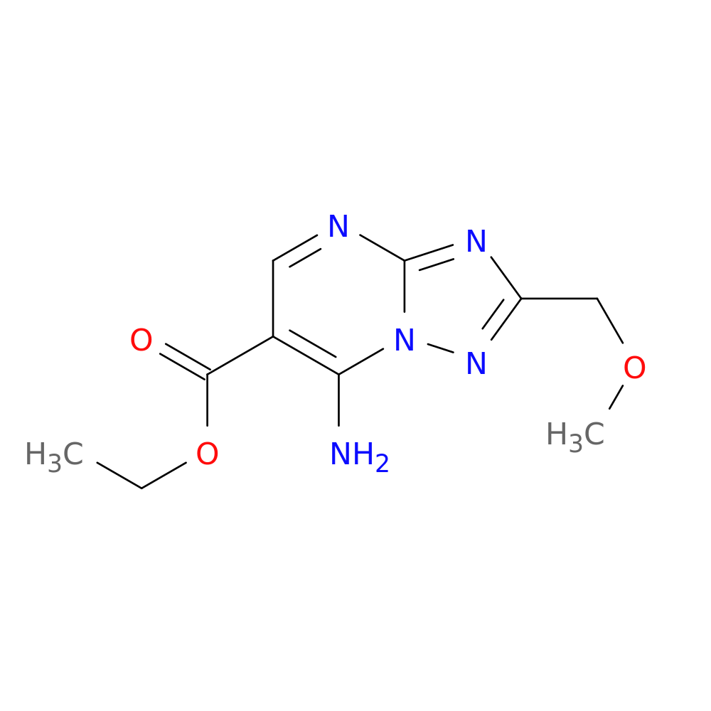 Ethyl 7-amino-2-(methoxymethyl)-[1,2,4]triazolo[1,5-a]pyrimidine-6-carboxylate