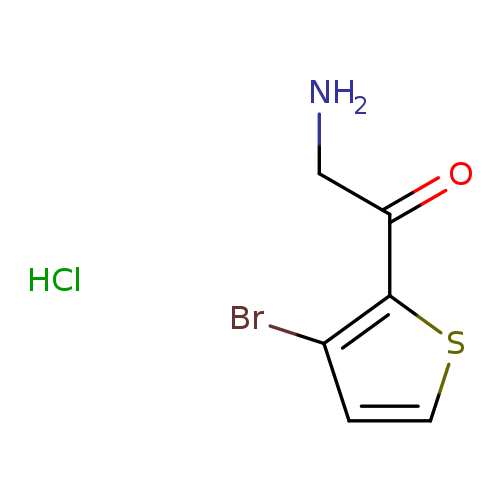 2-amino-1-(3-bromothiophen-2-yl)ethan-1-one hydrochloride