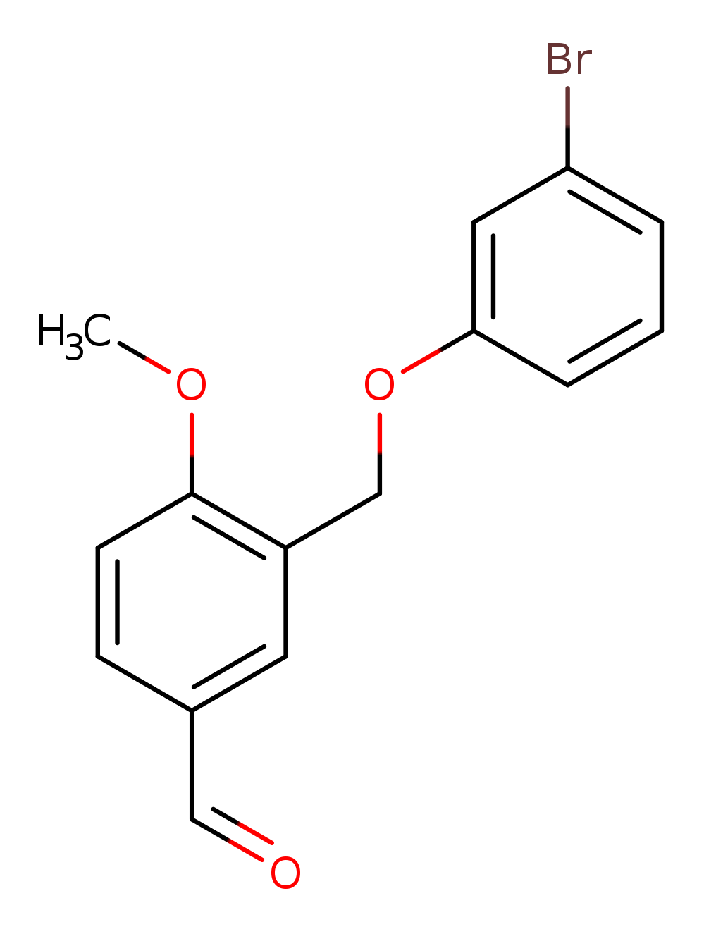 3-((3-Bromophenoxy)methyl)-4-methoxybenzaldehyde