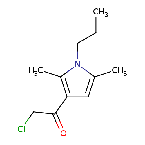 2-Chloro-1-(2,5-dimethyl-1-propyl-1H-pyrrol-3-yl)ethanone