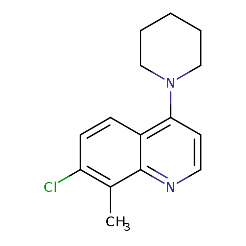 7-Chloro-8-methyl-4-(piperidin-1-yl)quinoline