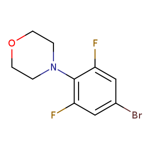 4-(4-Bromo-2,6-difluorophenyl)morpholine