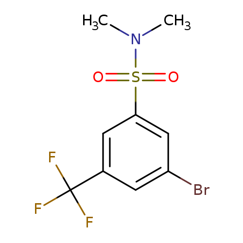 N,N-Dimethyl 3-bromo-5-trifluoromethylbenzenesulfonamide