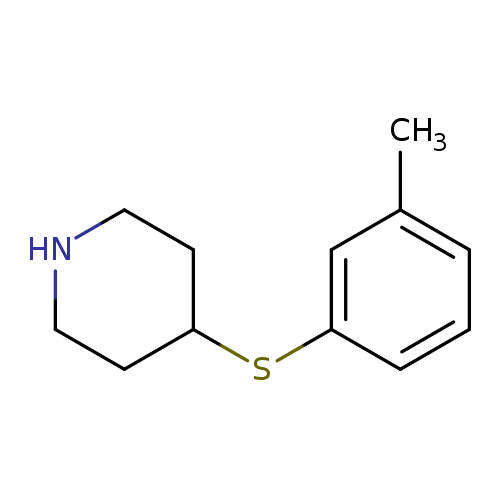 4-(m-Tolylthio)piperidine hydrochloride
