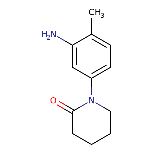 1-(3-amino-4-methylphenyl)piperidin-2-one