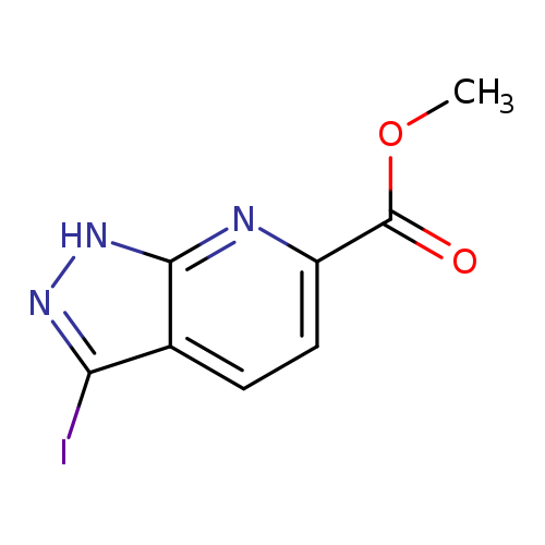 methyl3-iodo-1H-pyrazolo[3,4-b]pyridine-6-carboxylate