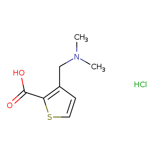 3-[(dimethylamino)methyl]thiophene-2-carboxylic acid hydrochloride