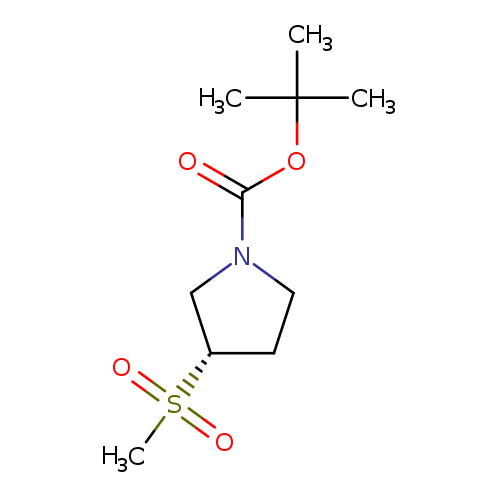 tert-Butyl (3S)-3-methanesulfonylpyrrolidine-1-carboxylate