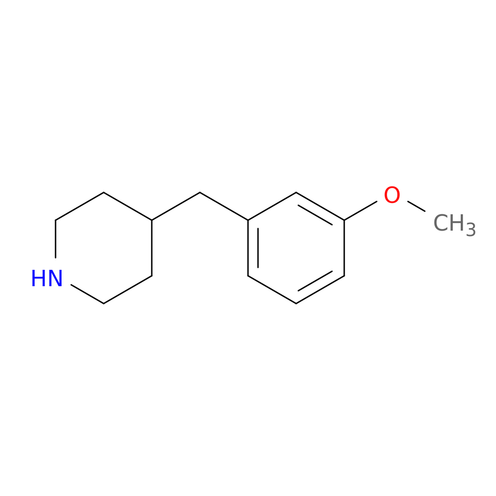 4-(3-Methoxybenzyl)piperidine