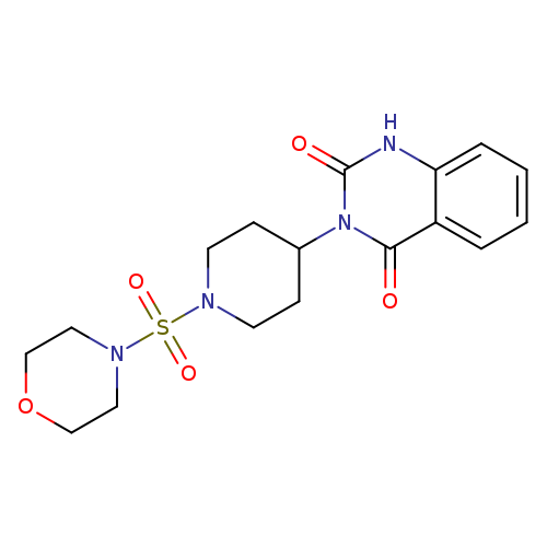 3-[1-(morpholine-4-sulfonyl)piperidin-4-yl]-1,2,3,4-tetrahydroquinazoline-2,4-dione