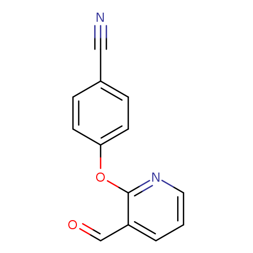 4-[(3-Formyl-2-pyridinyl)oxy]benzenecarbonitrile