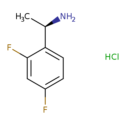 [(1R)-1-(2,4-difluorophenyl)ethyl]amine hydrochloride