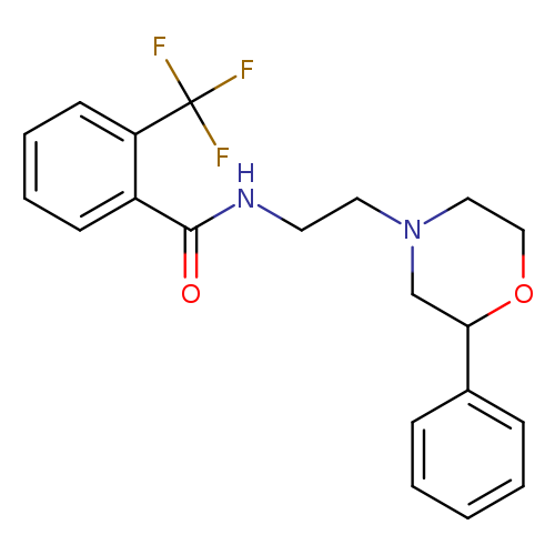 N-[2-(2-phenylmorpholin-4-yl)ethyl]-2-(trifluoromethyl)benzamide