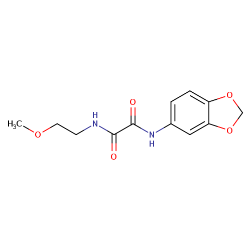 N'-(2H-1,3-benzodioxol-5-yl)-N-(2-methoxyethyl)ethanediamide