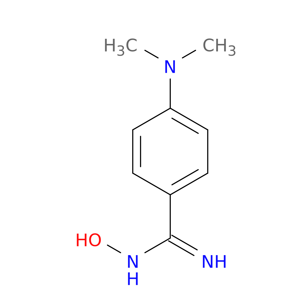 4-DIMETHYLAMINO-N-HYDROXY-BENZAMIDINE