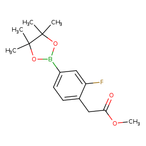 3-Fluoro-4-(methoxycarbonylmethyl)benzeneboronic acid pinacol ester