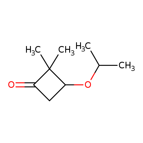 2,2-dimethyl-3-(propan-2-yloxy)cyclobutan-1-one