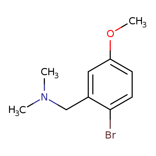 Benzenemethanamine, 2-bromo-5-methoxy-N,N-dimethyl-