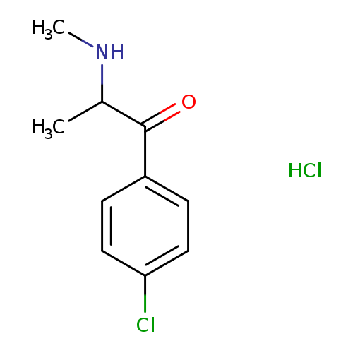 1-(4-chlorophenyl)-2-(methylamino)-1-propanone,monohydrochloride