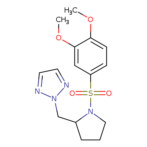 2-{[1-(3,4-dimethoxybenzenesulfonyl)pyrrolidin-2-yl]methyl}-2H-1,2,3-triazole