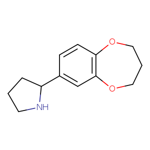 2-(3,4-Dihydro-2H-benzo[b][1,4]dioxepin-7-yl)pyrrolidine