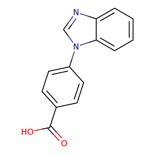 4-(1H-1,3-benzodiazol-1-yl)benzoic acid