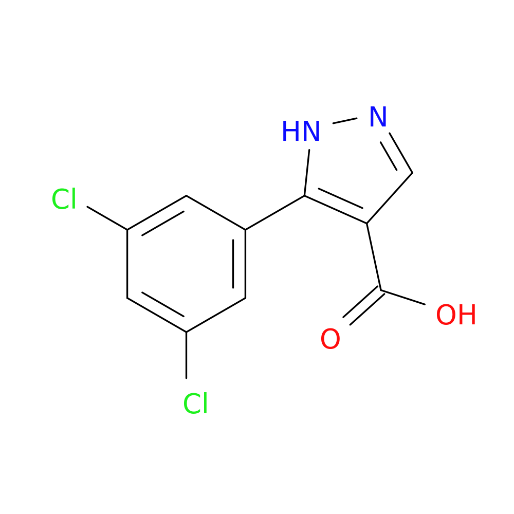 5-(3,5-dichlorophenyl)-1H-pyrazole-4-carboxylic acid