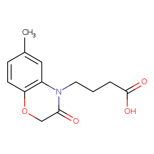 4-(6-methyl-3-oxo-2,3-dihydro-4H-1,4-benzoxazin-4-yl)butanoic acid