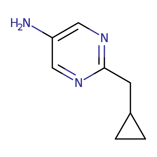 2-(Cyclopropylmethyl)pyrimidin-5-amine