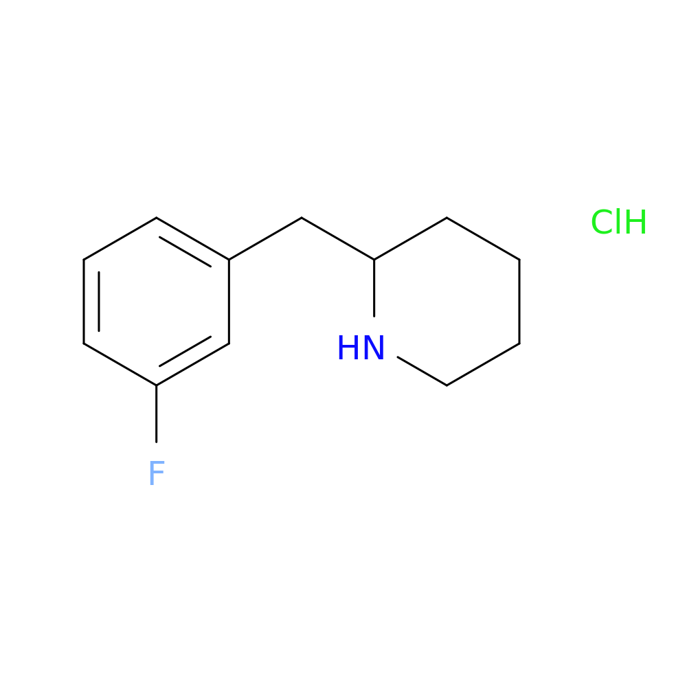 2-(3-Fluoro-benzyl)-piperidine hydrochloride