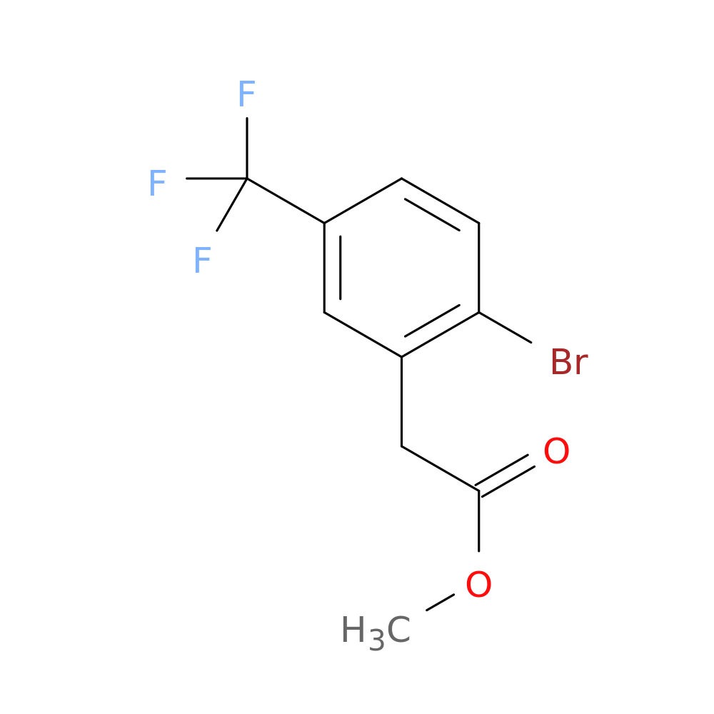 Methyl 2-(2-bromo-5-(trifluoromethyl)phenyl)acetate