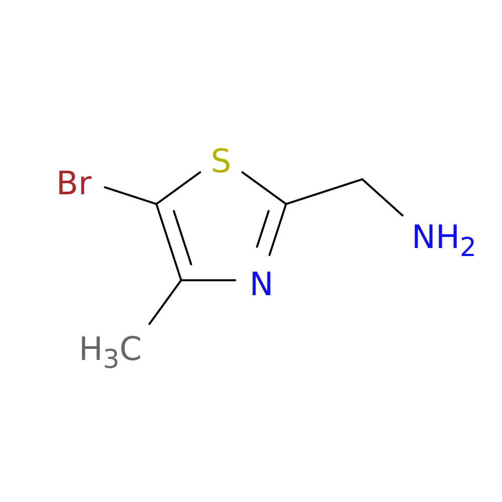 (5-Bromo-4-methylthiazol-2-yl)methanamine