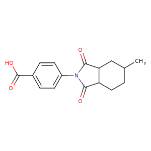 4-(5-Methyl-1,3-dioxooctahydro-2h-isoindol-2-yl)benzoic acid