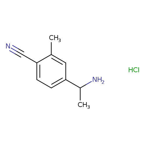 4-(1-aminoethyl)-2-methylbenzonitrilehydrochloride