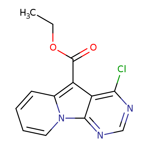 Ethyl 4-Chloropyrimido[5,4-B]Indolizine-5-Carboxylate