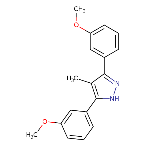 3,5-Bis(3-methoxyphenyl)-4-methyl-1H-pyrazole