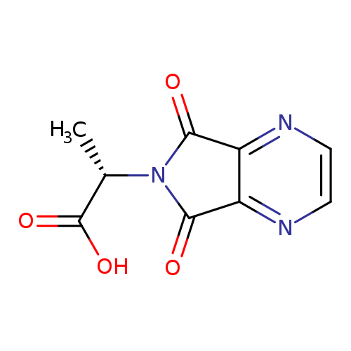 2-(5,7-Dioxo-5,7-dihydro-6H-pyrrolo[3,4-b]pyrazin-6-yl)propanoic acid