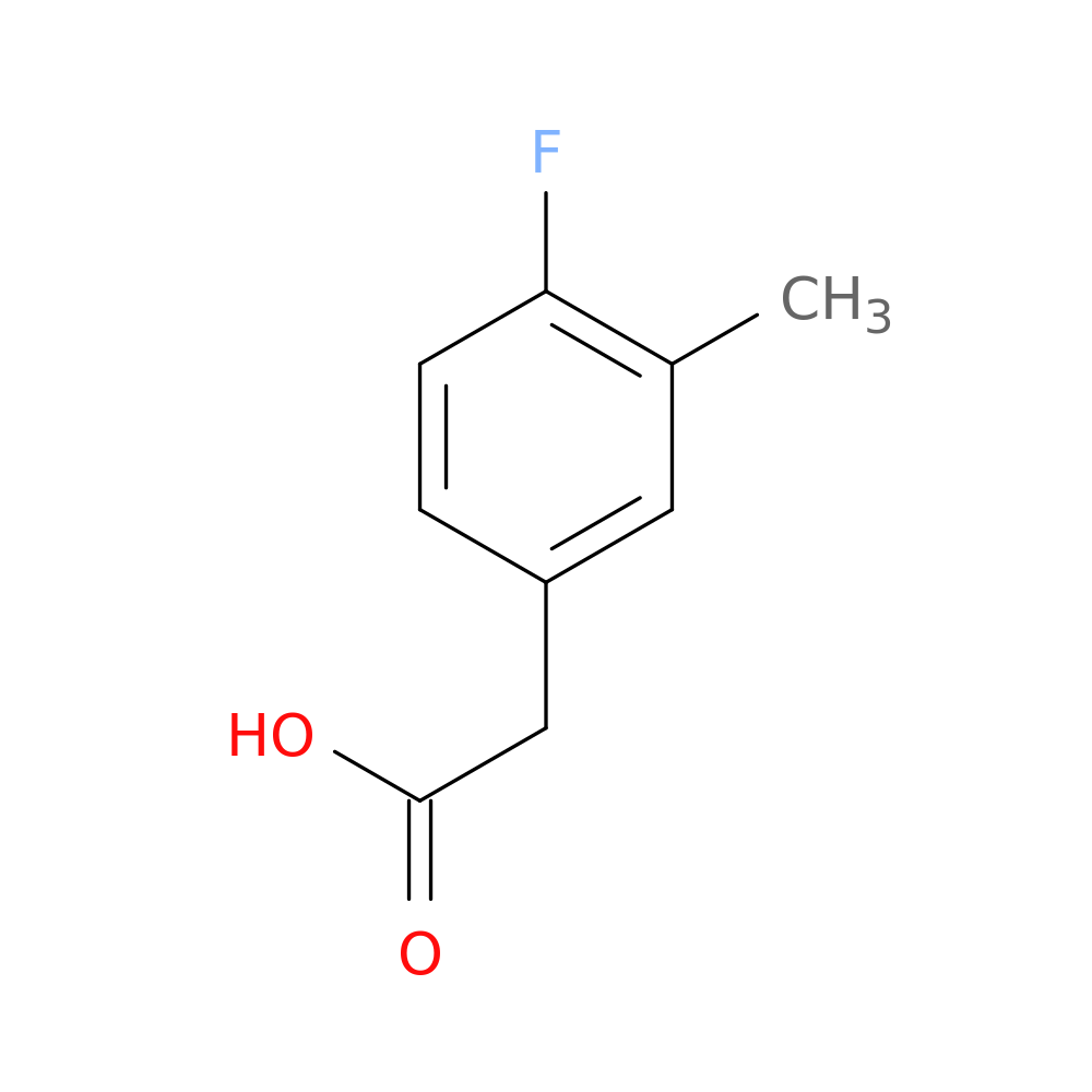 2-(4-Fluoro-3-methylphenyl)acetic acid