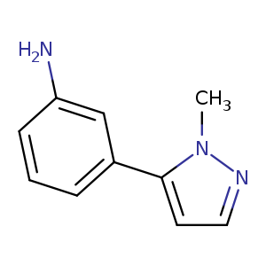 3-(1-Methyl-1h-pyrazol-5-yl)aniline