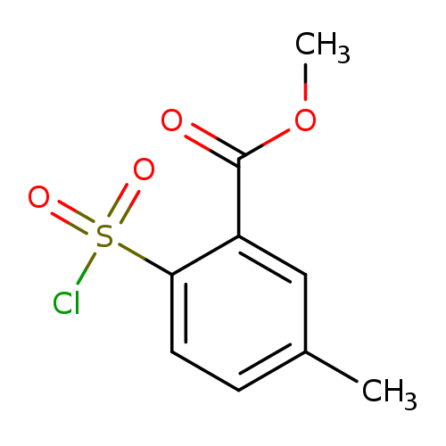 Methyl 2-(chlorosulfonyl)-5-methylbenzoate