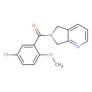 6-(5-chloro-2-methoxybenzoyl)-5H,6H,7H-pyrrolo[3,4-b]pyridine